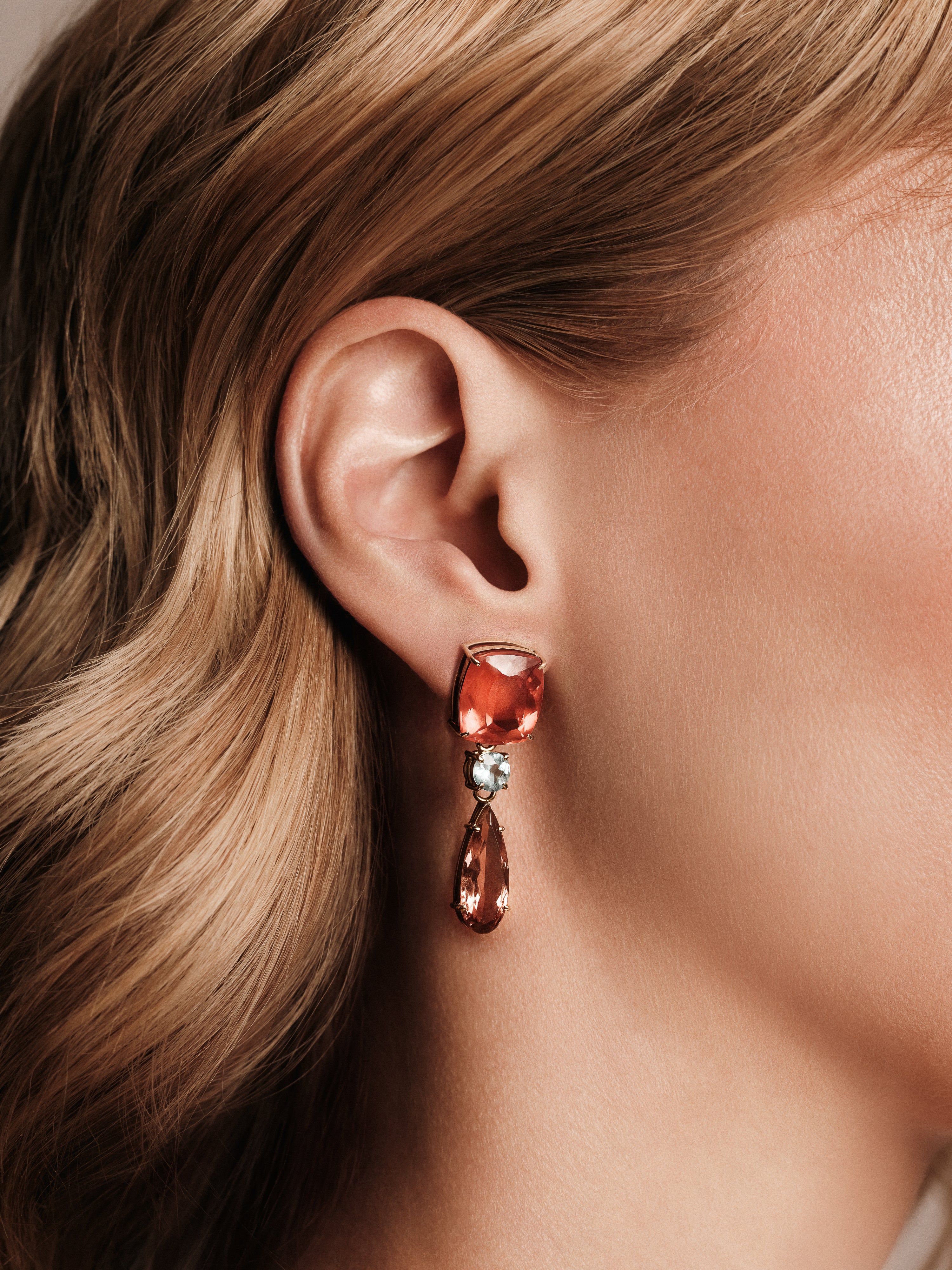 Boucle d'oreille Marie